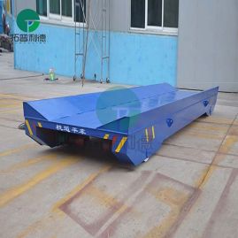 Plastic Industry Pipe Transfer Trolley On Track 10 Tons Electric Driven
