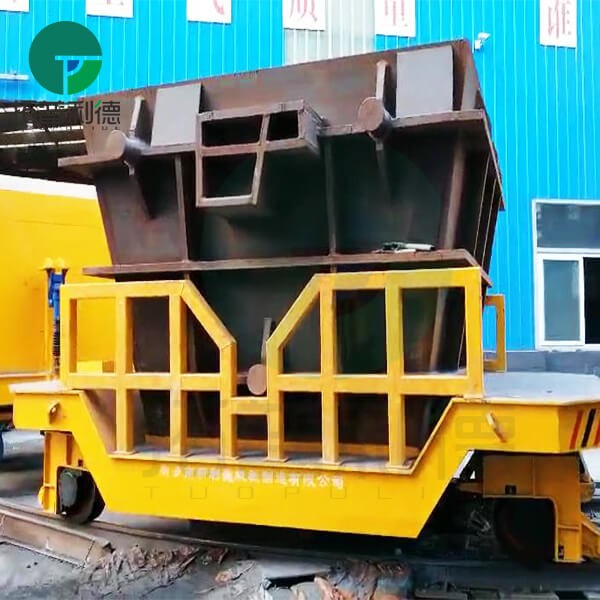 60T Diesel Engine Tow Tractor Ladle Transfer Trolley
