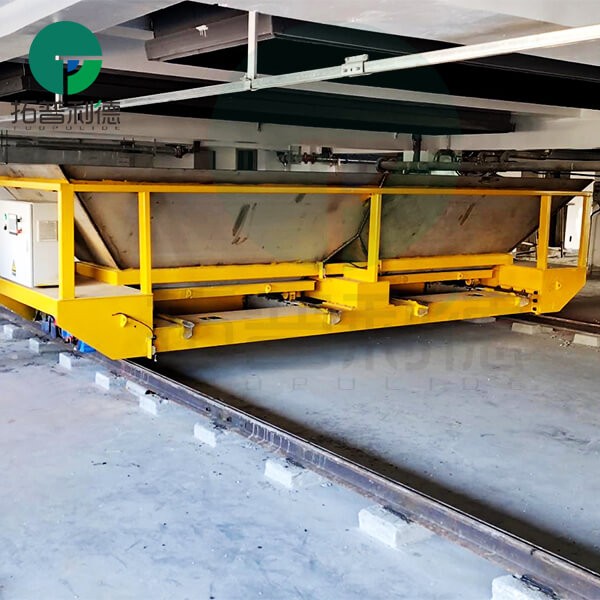 10 Ton Cable Powered Slag Transfer Cart On Rail