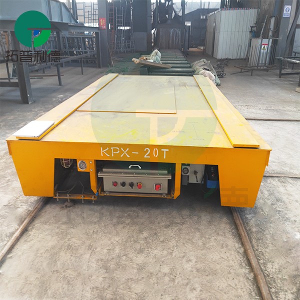 Large Tonnage Battery Powered Trolley On Cross Rail