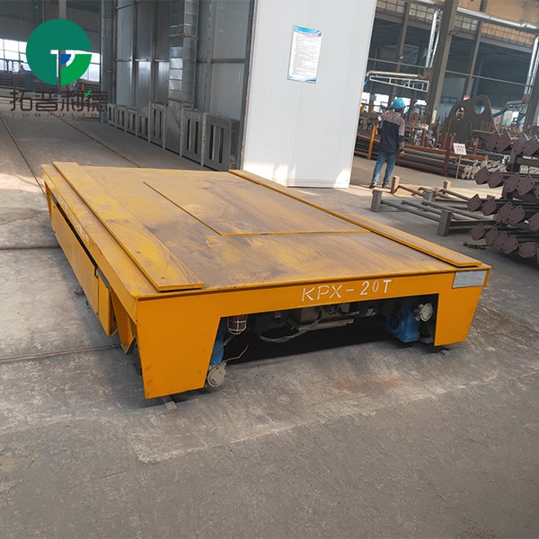 Large Tonnage Battery Powered Trolley On Cross Rail