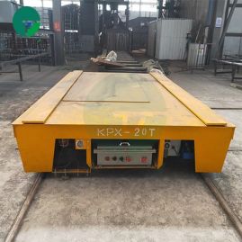 Large Tonnage Battery Powered Trolley On Cross Rail