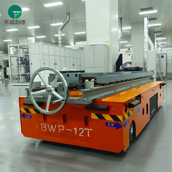 12T Battery Powered Transport Platform Trackless Cart