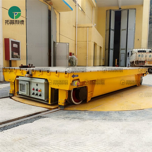30T Rail Cart With Electric Turntable