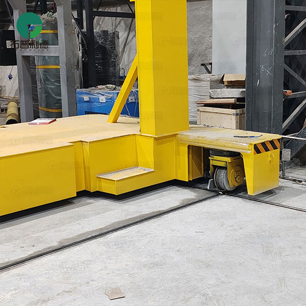 Anti-heat Hydraulic Lifting Electric Rail Transfer Cart