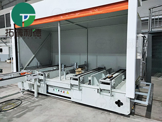 Rail Transfer Cart Powered by Battery For Assembly Line Mold Handling