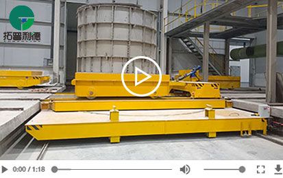 35 Tons 360 Degree Rotation Rail Transfer Turntable