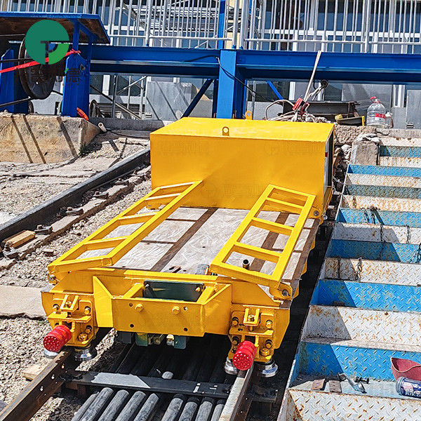 30 Degree Climbing Busbar Operated Rail Transfer Cart