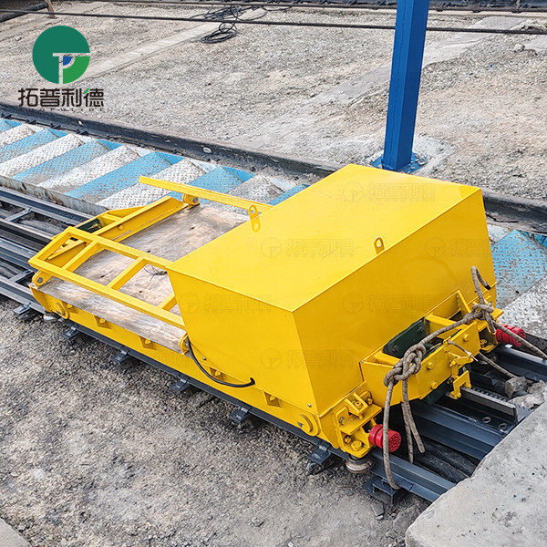 30 Degree Climbing Busbar Operated Rail Transfer Cart