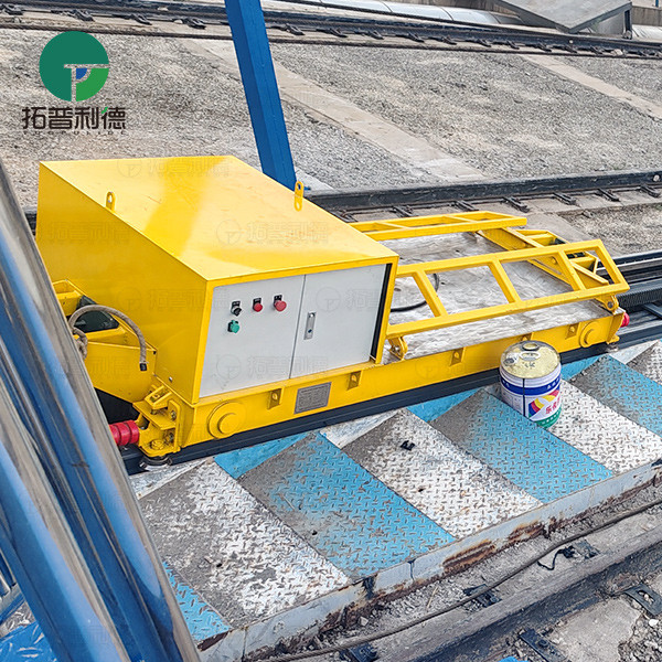 30 Degree Climbing Busbar Operated Rail Transfer Cart