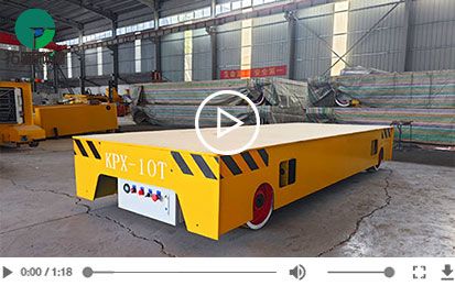 10 Tons Battery Powered Rail Transfer Cart