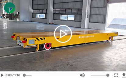 10 Tons Low Voltage Railway Powered Rail Transfer Cart
