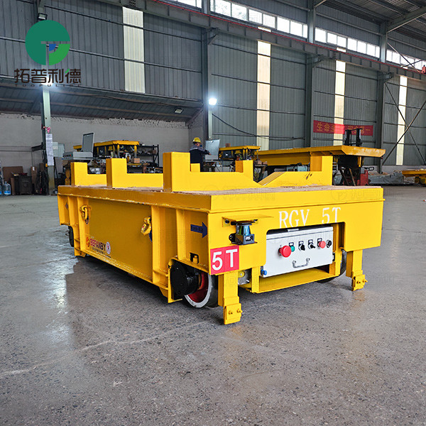 5 Tonne Battery Powered RGV for Foundry High-Temp Workshops