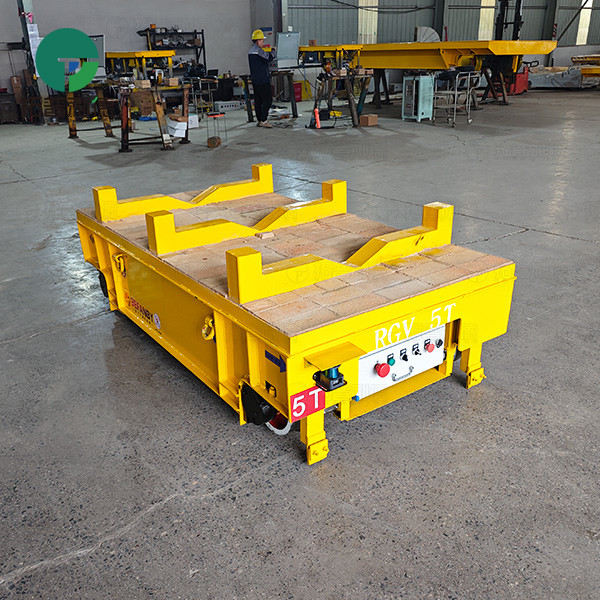 5 Tonne Battery Powered RGV for Foundry High-Temp Workshops