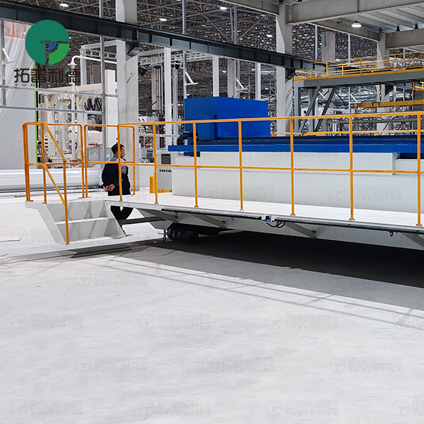 Customized Lifting Electric Rail Transfer Cart for Vacuum Furnace