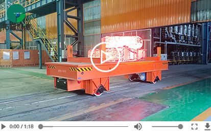 High Temperature Proof Battery Rail Transport Vehicle