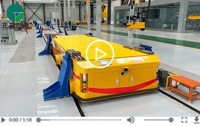Automatic Control Rail Hydraulic Lifting Transfer Vehicle