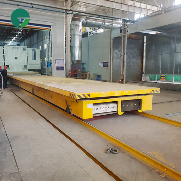 20 Tons Heavy Duty Rail Transfer Cart - Empowering Intelligent Manufacturing