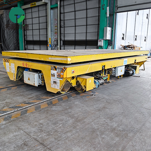 20 Tons Hydraulic Lifting Battery Operated Rail Transfer Cart