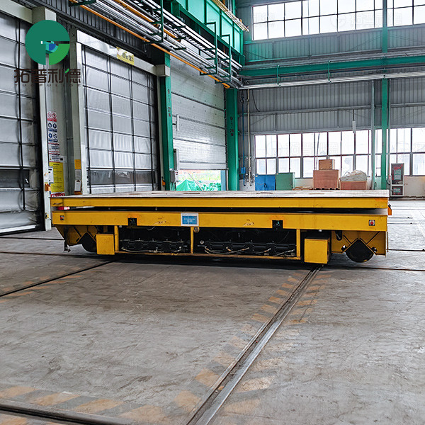 20 Tons Hydraulic Lifting Battery Operated Rail Transfer Cart