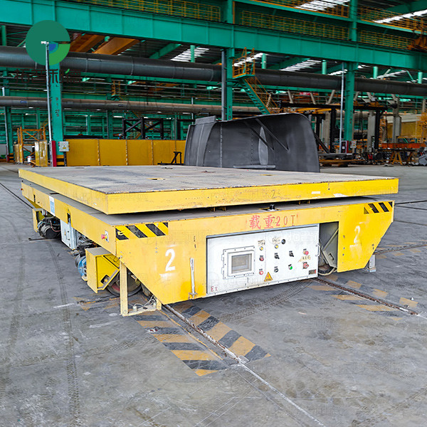 20 Tons Hydraulic Lifting Battery Operated Rail Transfer Cart