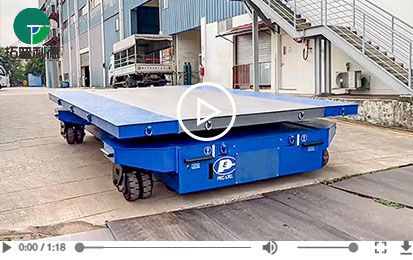 10 Tons 360 Degrees Rotation Trackless AGV