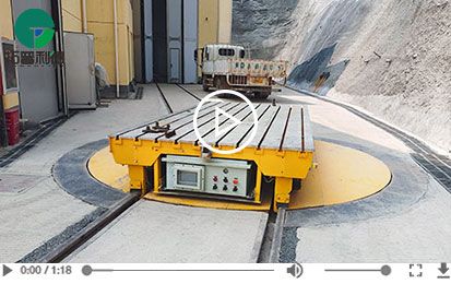 Explosion Proof 30 Tons Battery Powered RGV