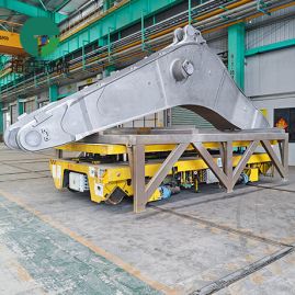 20 Tons Hydraulic Lifting Battery Operated Rail Transfer Cart