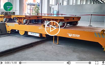 Customized 150 Tons Rail Mold Transfer Cart