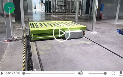 Customized Rail Roller Table Electric Transfer Cart