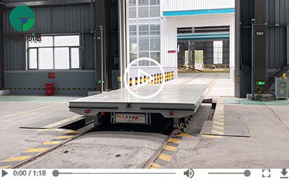 Heavy Duty Electric Rail Transfer Cart for Mold