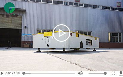 Customized 20 Tons Lifting Trackless Transfer Cart