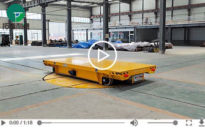 20 Tons Battery Operated Rail Turntable Cart