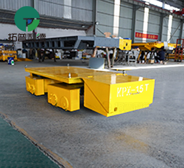 Custom Rail Battery Transfer Cart Solves Chemical Workshop Transfer Issues