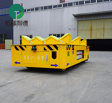Mold Handling Trackless Transfer Cart in Industries