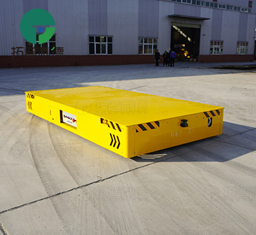 Trackless Transfer Cart with Remote Control for Material Handling