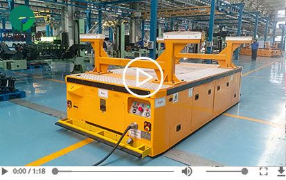 Workshop Customized Battery Drive Trackless AGV