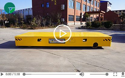 Steering Battery Operated Without Rail Transfer Cart