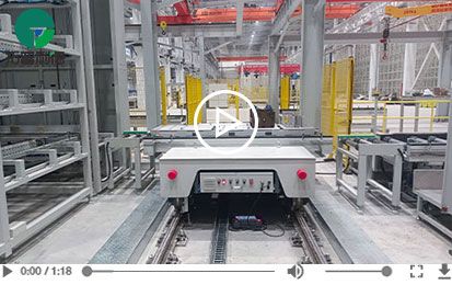 5 Tons Cable Operated Rail Transfer Cart with Roller