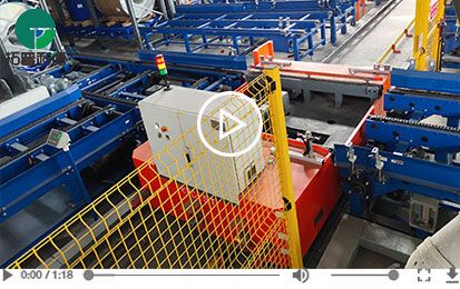 5 Tons Rail Transfer Cart with Chain Transport Table