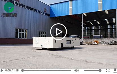 Steering Motorized Remote Control Trackless Transfer Cart