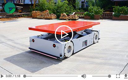 5 Tons Scissor Lifting Electric AGV