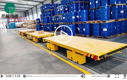 Non Powered Rail Transfer Cart with Traction Hook