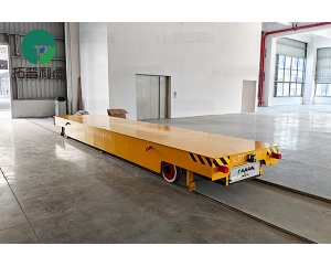 10 Tons Low Voltage Rail Transfer Cart Enhances Efficient Handling on Construction Sites