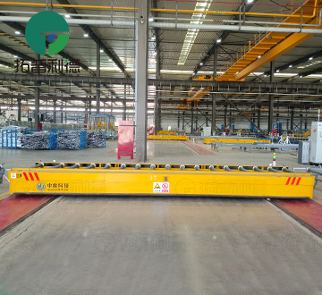 RGV Application: Smart Transportation Upgrade in Building Material Factory Production Workshop