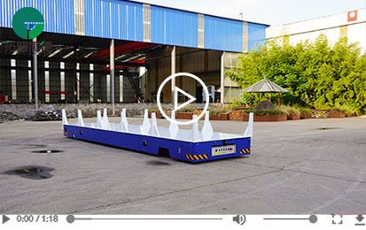 6 Tons Mold Handling Trackless Transfer Cart