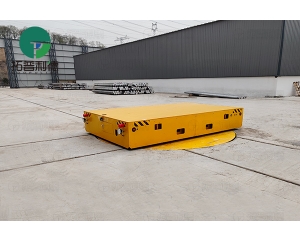 30 Tons Motorized Rail Transfer Cart with Turntable for Stell Handling
