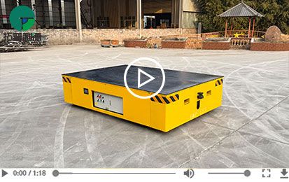 15 Tons Motorized Battery Trackless Transfer Cart