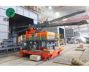 10 Tons RGV Helps High Temperature Workshop Handling