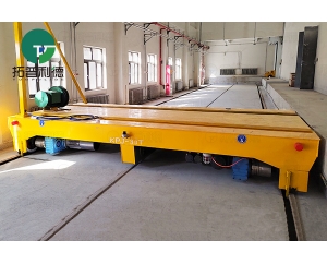 30 Tons Motorzied Rail Transfer Cart for Workshop Handling